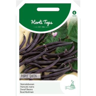 Stamslabonen Purple Queen, doosje 100g
