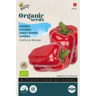 Paprika Yellow California Wonder zaden