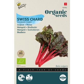 Organic Snijbiet Rhubard Chard (BIO)
