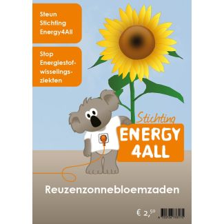 Reuzenzonnebloem - Steun Stichting Energy4All