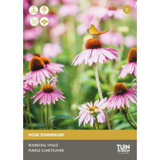 Rode Zonnehoed zaden van Tuin de Bruijn