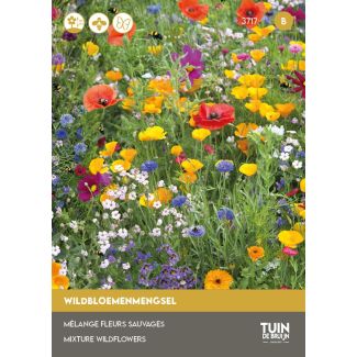 Bloemzaden voor mix van wildbloemen