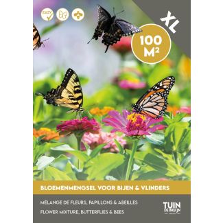 Bloemenmengsel voor bijen en vlinders