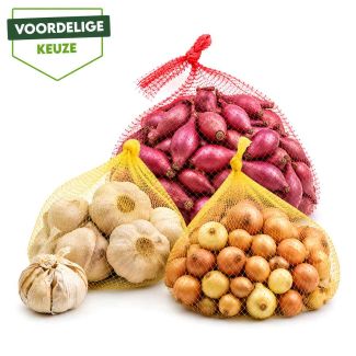 Voordelige mix van plantui en -knoflook