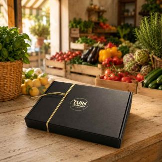 Mediterrane cadeaudoos vol met zaden