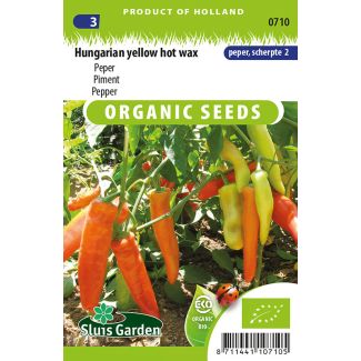 Peper zaden - Hungarian yellow hot wax