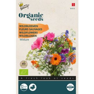 Organic Wildbloemen mengsel (BIO)