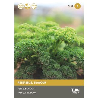 Peterselie zaad van Tuin de Bruijn