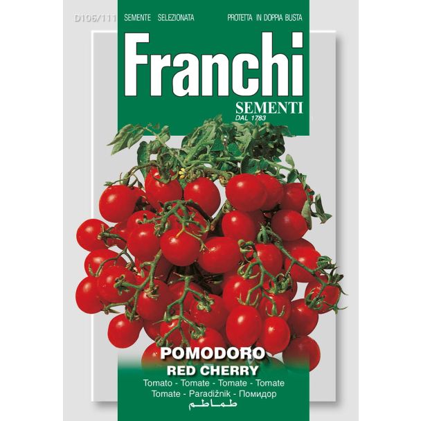 Tomaat, Pomodoro Red Cherry 106/111 | Franchi
