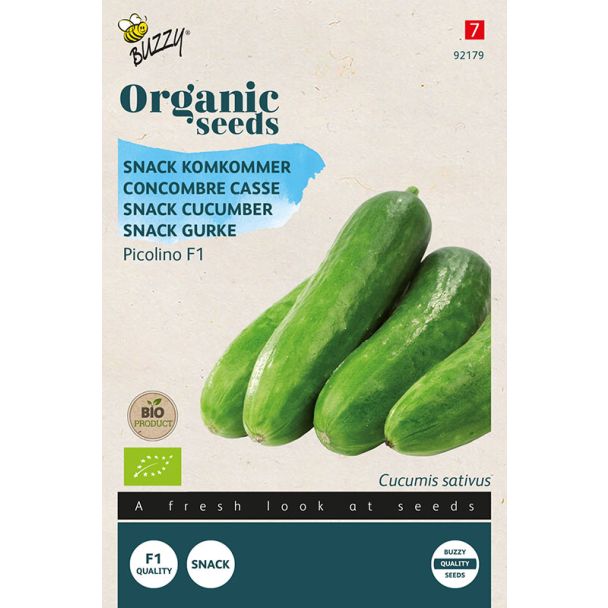 Organic Snackkomkommer Picolino (BIO)