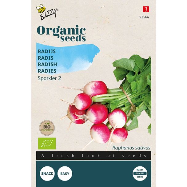 Biologische radijs zaden
