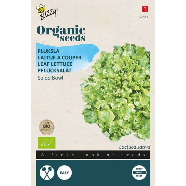 Organic Pluksla Salad Bowl, groen (BIO)