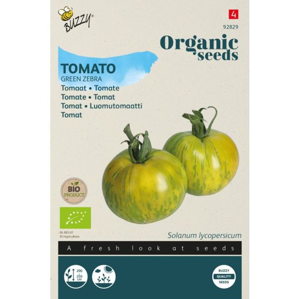 Organic Tomaat Green Zebra (BIO)
