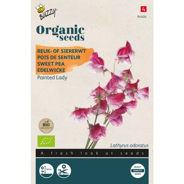 Organic Lathyrus, Reuk- of siererwt Painted Lady (BIO)