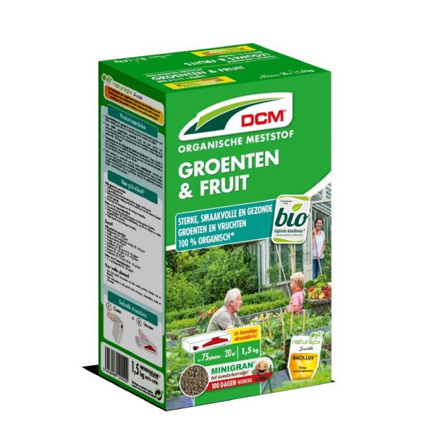 DCM meststof groenten & fruit 1,5 kg