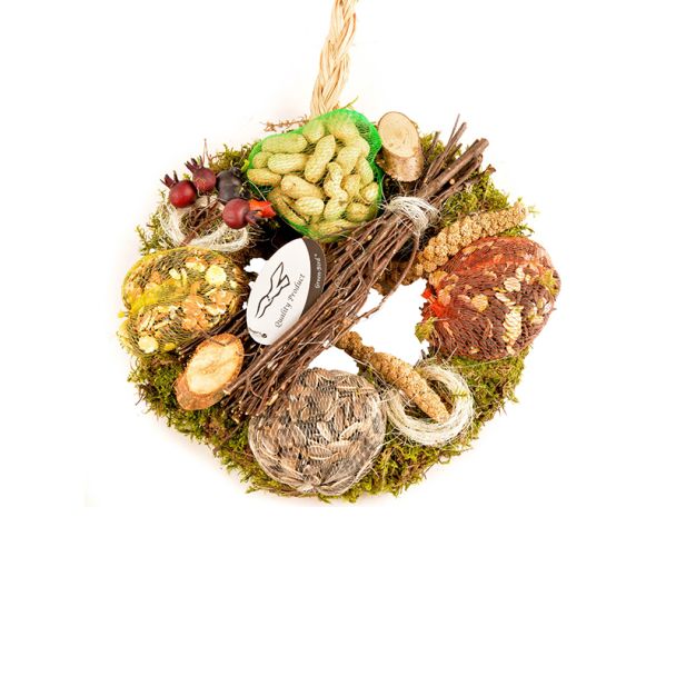 Voederkrans Deluxe  Ø30cm - Vogelvoer - handgemaakt