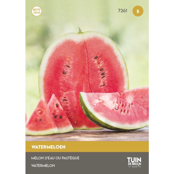 Watermeloen żaden van Tuin de Bruijn