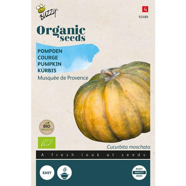 Organic Eetbare Pompoen Musquée de Provence (BIO)
