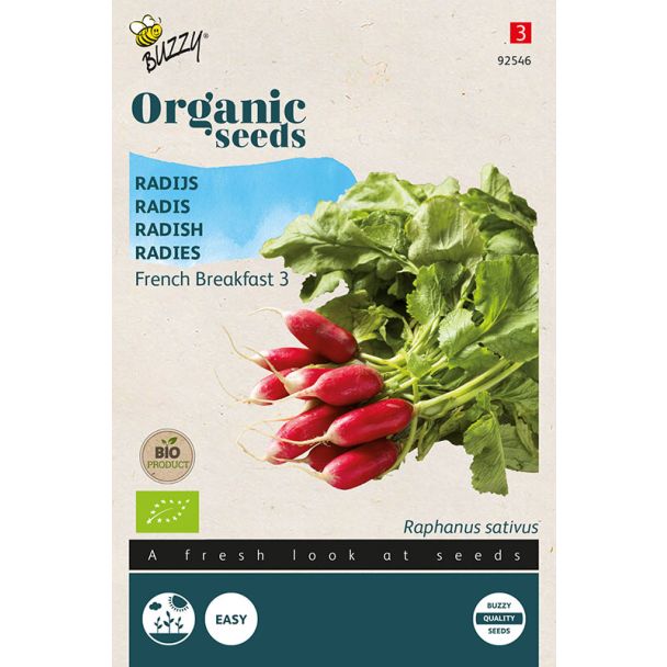 Organic Radijs French Breakfast 3 (BIO)