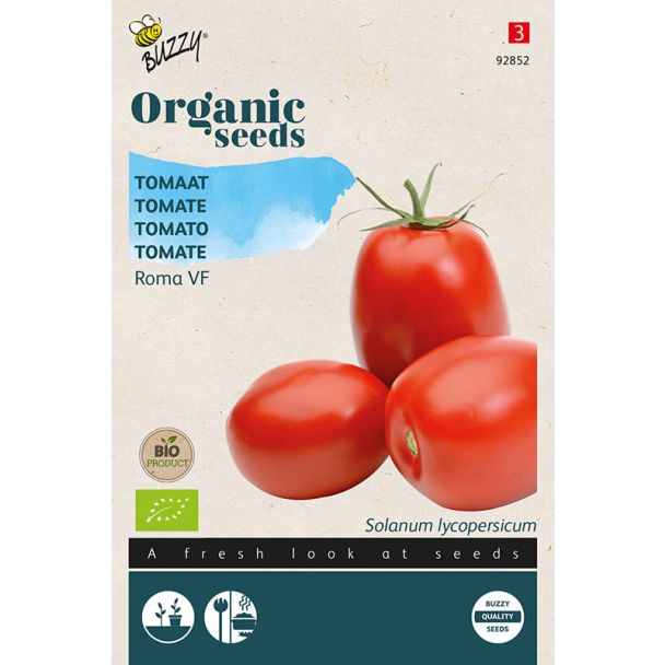 Tomaat Roma VF - biologisch groentezaad