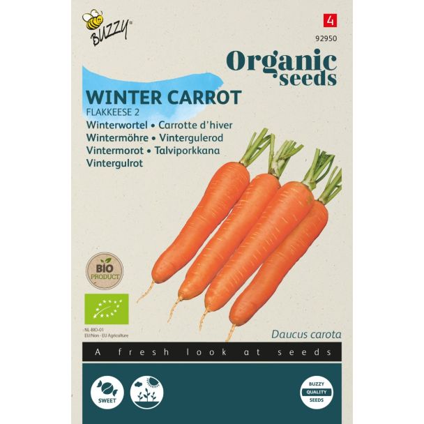 Organic Winterwortelen Flakkesee 2 (BIO)