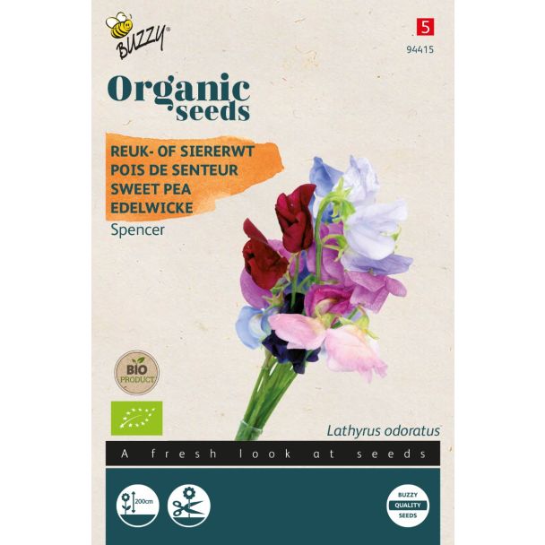 Organic Lathyrus, Reuk- of Siererwt Spencer (BIO)