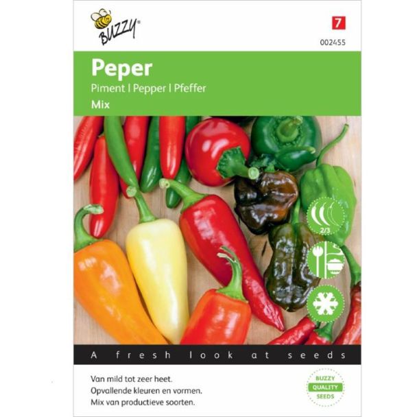 Peper Mixed 5 soorten