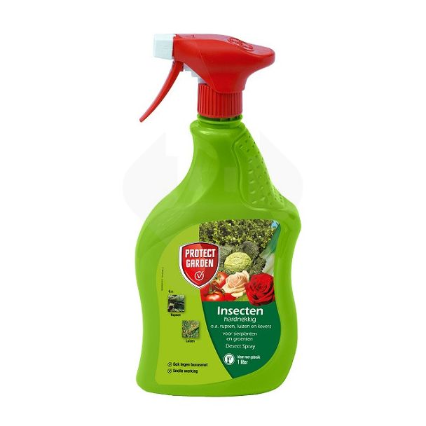Insecten Desect Spray 1L - tegen luizen, rupsen en kevers | Protect Garden