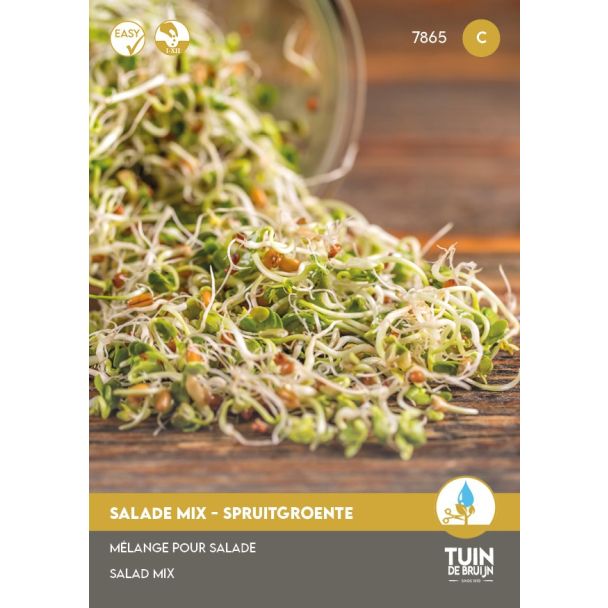 Salade mix - Spruitgroente | Tuin de Bruijn