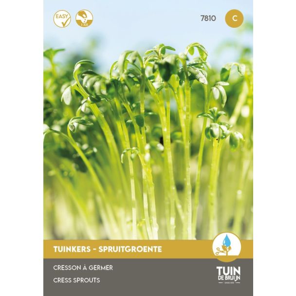 Tuinkers spruitgroeten